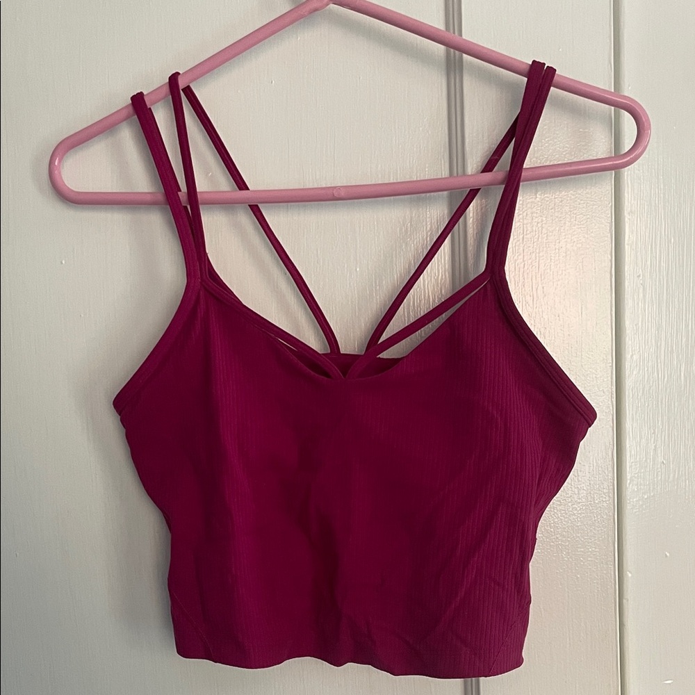 lululemon athletica Pink Crop Top